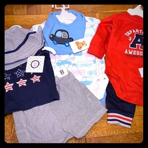 NWT Baby clothes 6mo - 9mo - 3 outfits